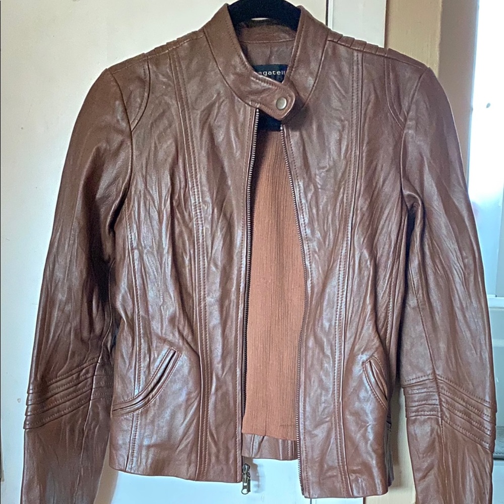 Bagatelle Women’s Genuine Leather Jacket